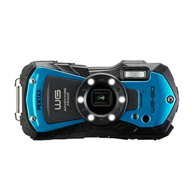 Pentax WG-90 Blue Waterproof Camera