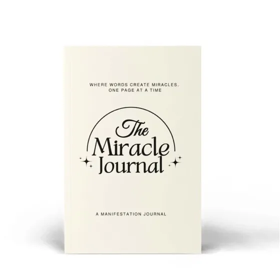 The Miracle Journal: Your Guided Manifestation & Gratitude Journal
