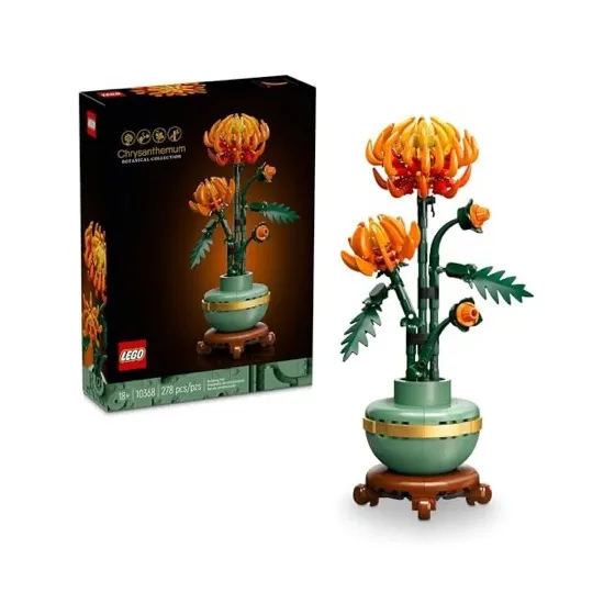 LEGO Botanicals Chrysanthemum Building Set for Adults Ages 18+