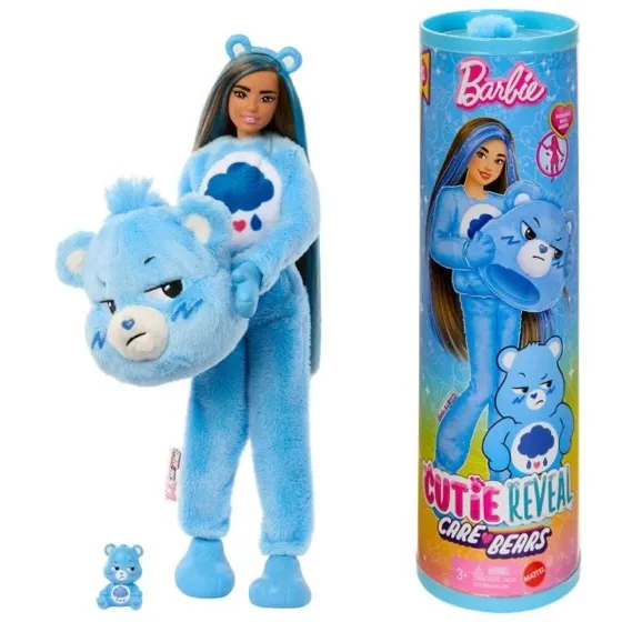 Barbie Cutie Reveal Care Bears Series Doll & Accessories Set