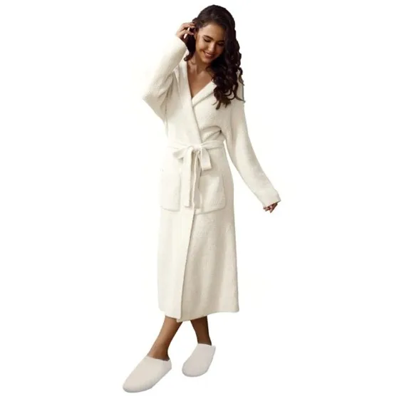 MH Mylune Home Ultra Soft Robe With Pockets