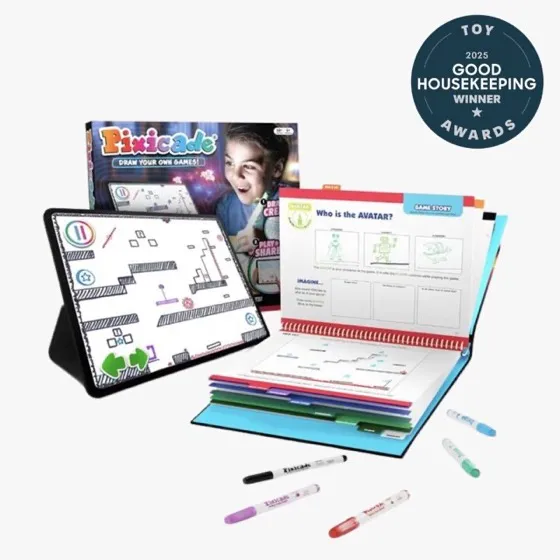 Abacus Brands Pixicade! Turn Drawings Into Playable Video Games!