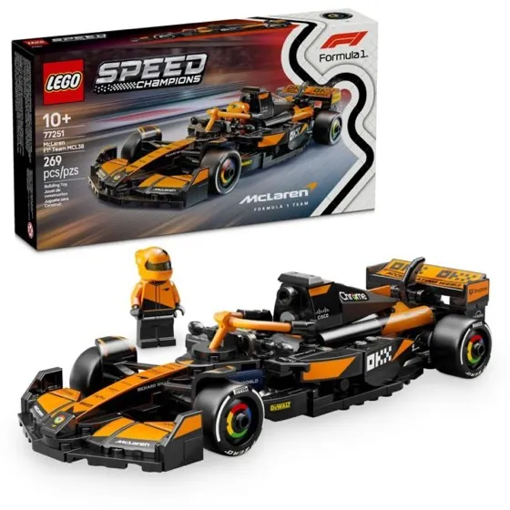Lego Speed Champions McLaren F1 Team MCL38 Building Set