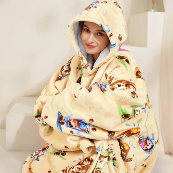 Narecte Oversized Hoodie Blanket