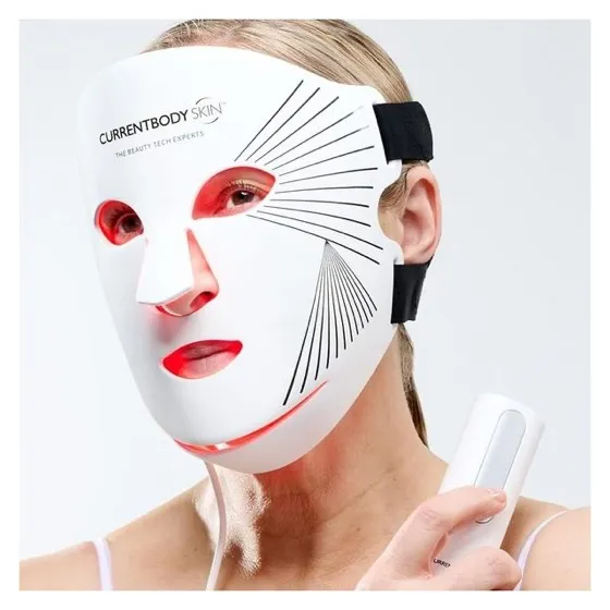 CurrentBody Skin Red Light Therapy LED Face Mask: Series 2