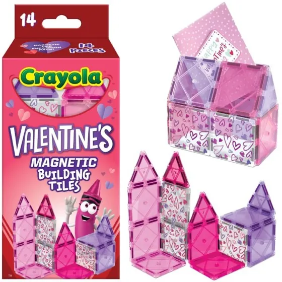 CreateOn Crayola Magnetic Tiles
