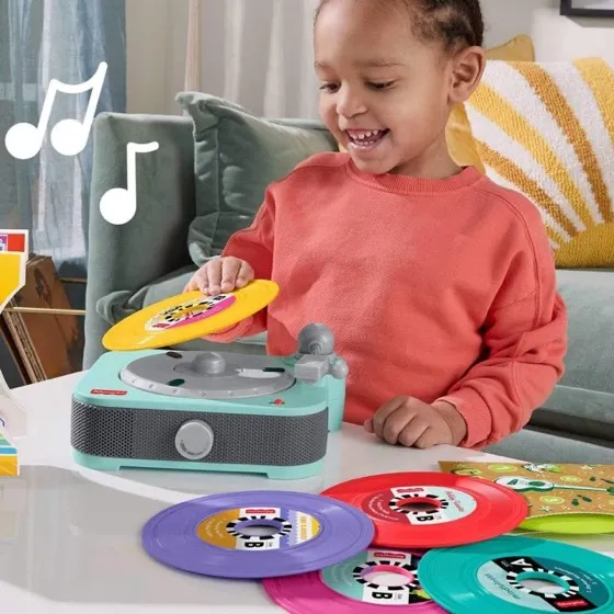 Fisher-Price Deluxe Rockin’ Record Player Set