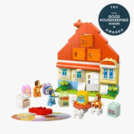 LEGO Duplo Bluey: Bluey’s Family House with Memory Game