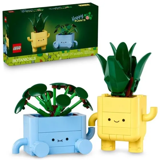 LEGO Botanicals Happy Plants Building Toys