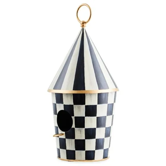 Mackenzie-childs Metal Birdhouse