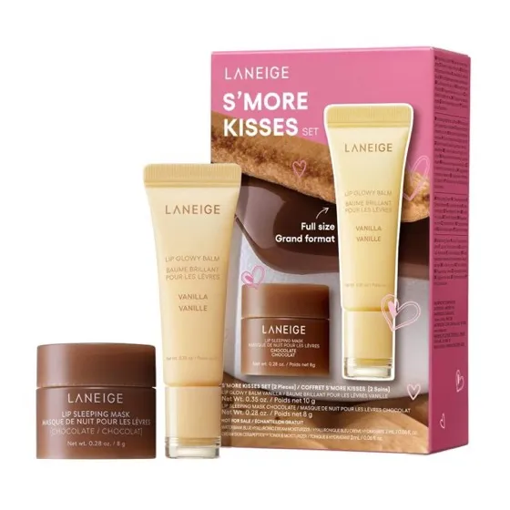 Laneige Lip Glowy Balm: Sheer Tinted Lip Treatment Balm Tube