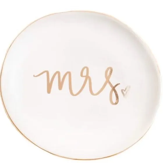 Sweet Water Decor Mrs. Jewelry Dish