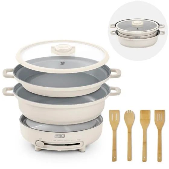 Dash Stacks Cookware Set with Electric Burner