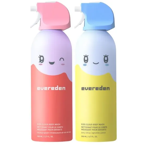 Evereden Kids Body Wash Foam Duo