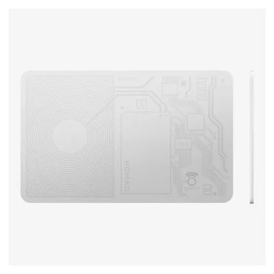 Nomad Tracking Card White