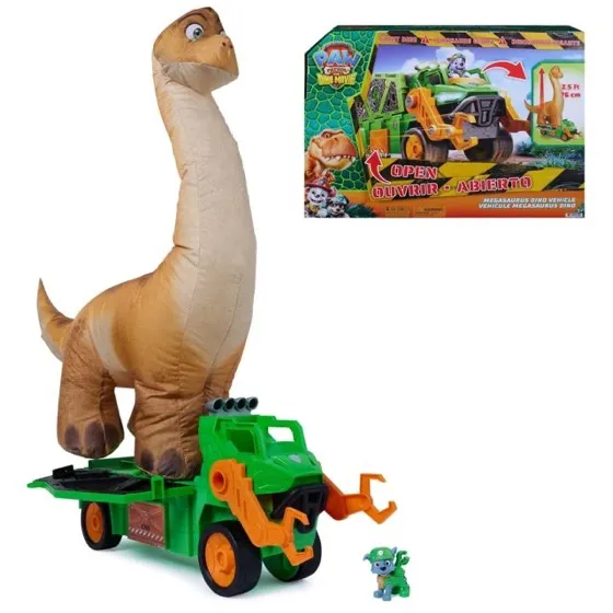 PAW Patrol: The Dino Movie Megasaurus Dino Vehicle with Inflatable